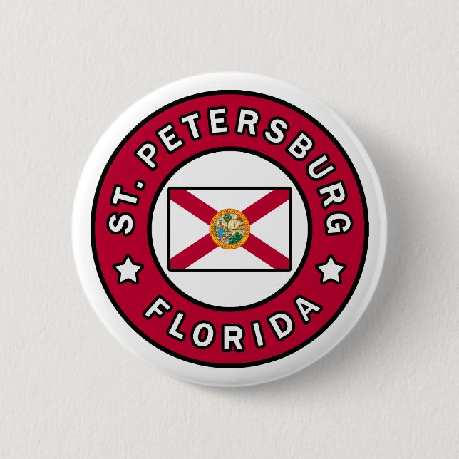 Petersburg Florida Button (Vorderseite)