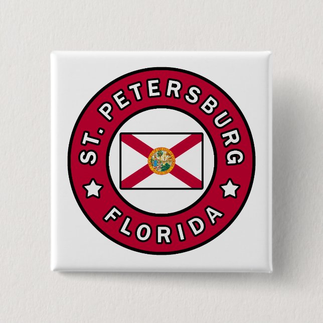 Petersburg Florida Button (Vorderseite)