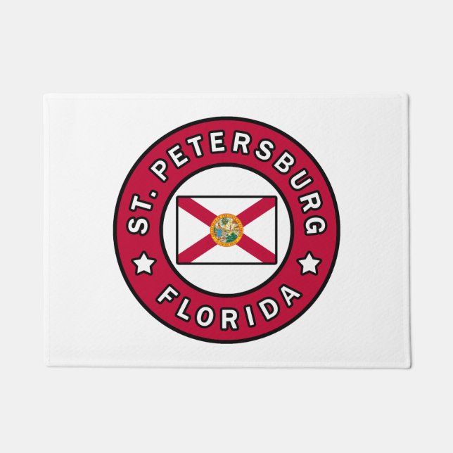 Petersburg Florida Fußmatte (Vorderseite)