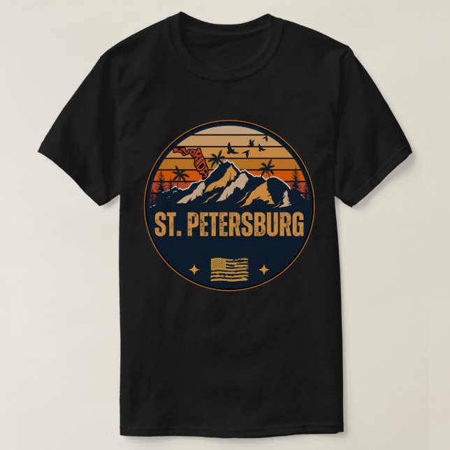 Petersburg, Florida T-Shirt (Design vorne)