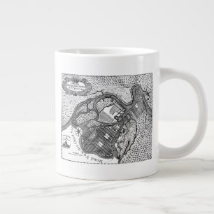 Petersburg-Plan Jumbo-Tasse