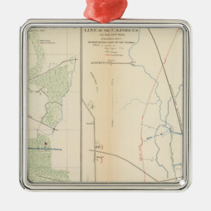 Petersburg-Region Silbernes Ornament