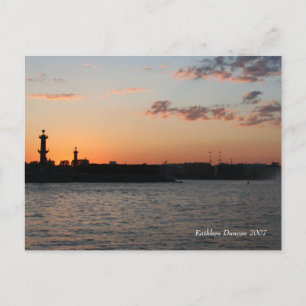 Petersburg, Russland - Postkarte