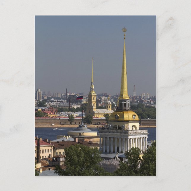 Petersburg, Russland Postkarte (Vorderseite)