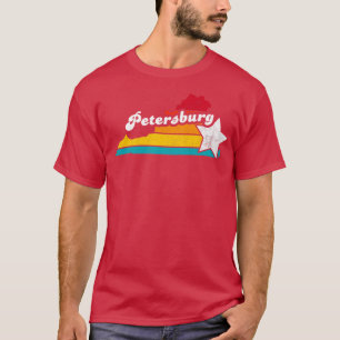 Petersburg - Virginia - Vintages zerrüttetes Souve T-Shirt