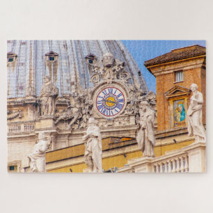 Petersdom, Detail, Rom, Italien Puzzle