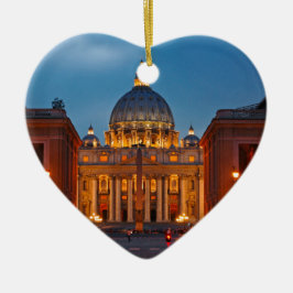 Petersdom in Rom - Italien Keramikornament