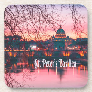 Petersdom, Rom, Italien Getränkeuntersetzer