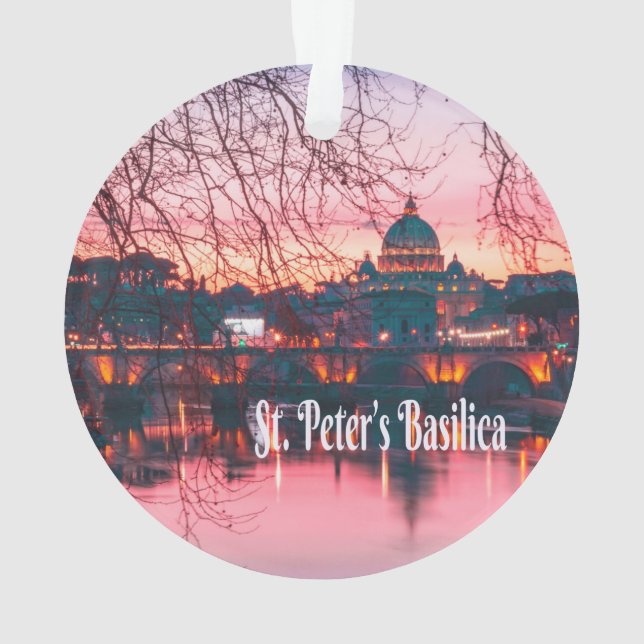 Petersdom, Rom, Italien Ornament (Rückseite)