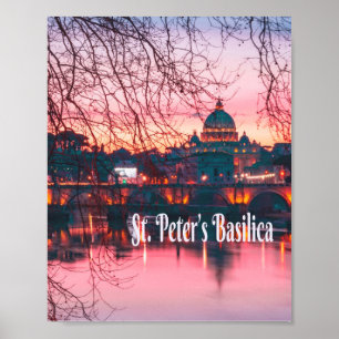 Petersdom, Rom, Italien Poster