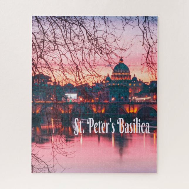 Petersdom, Rom, Italien Puzzle (Vertikal)