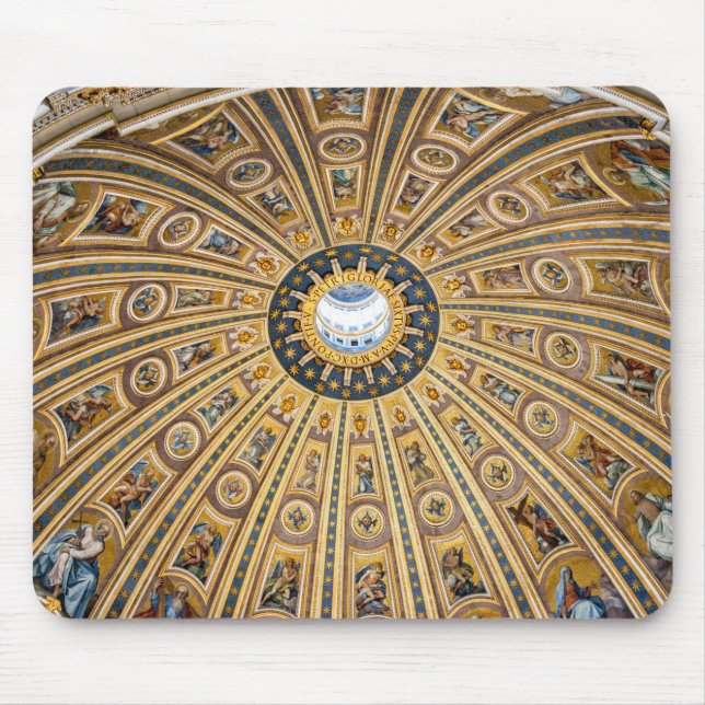 Petersdom - Vatikan, Rom, Italien Mousepad (Vorne)