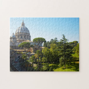 Petersdom, Vatikanstadt, Rom, Italien Puzzle