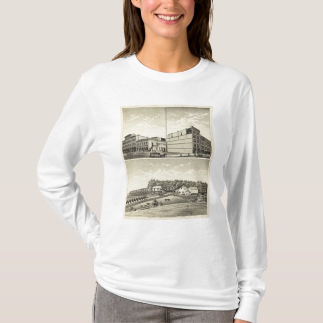 Petersen Wohnsitz, Dewey und Stein, Nebraska T-Shirt (Vorderseite)