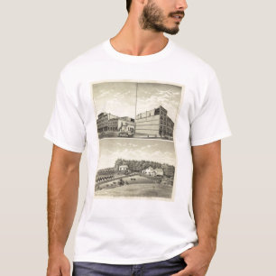 Petersen Wohnsitz, Dewey und Stein, Nebraska T-Shirt