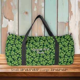 Petersilienmuster Duffle Bag