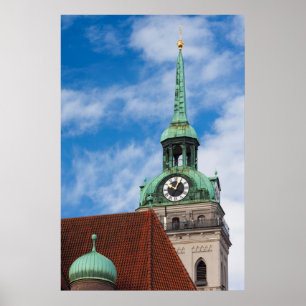 Peterskirche Kirchturm Poster