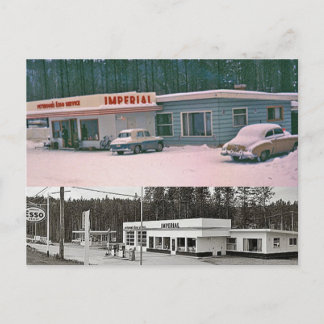 Peterson Family History Postcard Postkarte