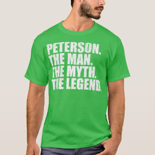 Peterson Peterson Familienname Peterson Nachname P T-Shirt