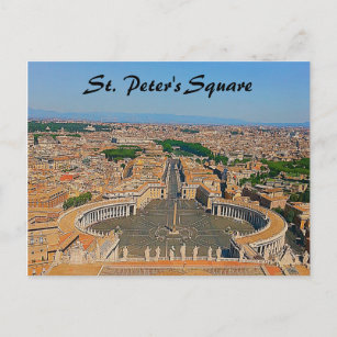 Petersplatz Postkarte