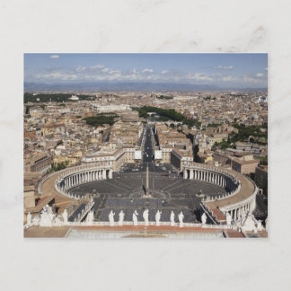Petersplatz, Rom Postkarte