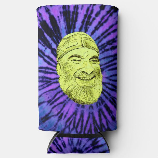 Pete's 'Lass die gute Times Roll' Slim Koozie Selters Dosenkühler (Vorderseite)