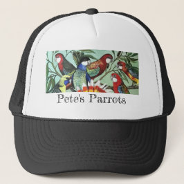 Pete's Parrots - Indianerpfanne Truckerkappe