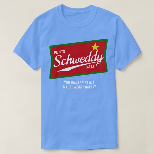 Petes Schweddy Balls Weihnachten T-Shirt (Design vorne)