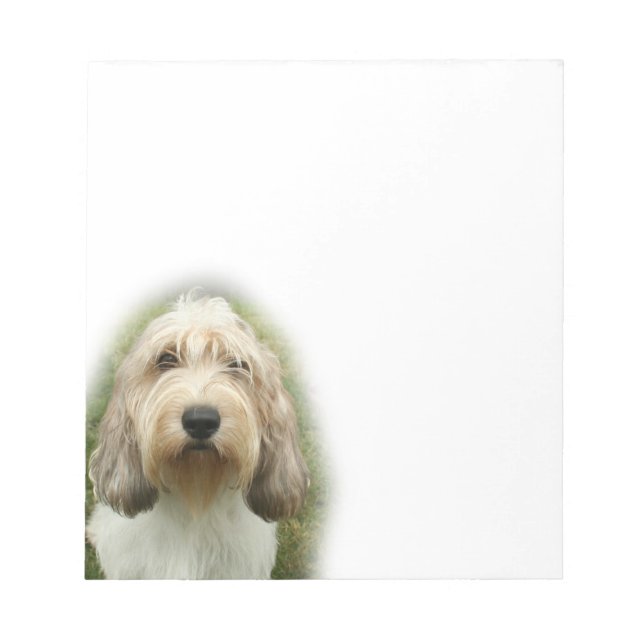 Petit Basette Griffon Vendeen Notizblock (Vorderseite)