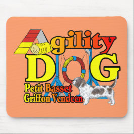 Petit Basset Griffon Vendeen Agility Mousepad