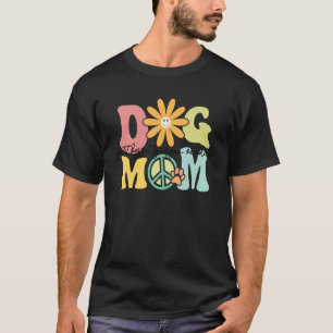 Petit Basset Griffon Vendeen Groovy Dog Mama Fraue T-Shirt