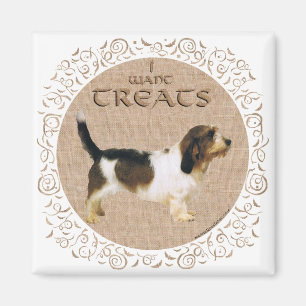 Petit Basset Griffon Vendeen Leckerlis Magnet