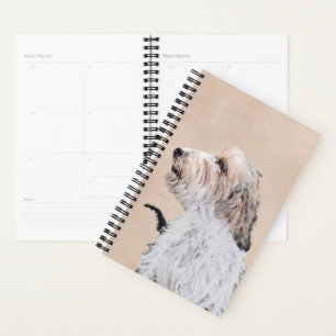 Petit Basset Griffon Vendéen Painting - Dog Art Planer
