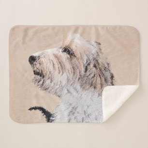 Petit Basset Griffon Vendéen Painting - Dog Art Sherpadecke