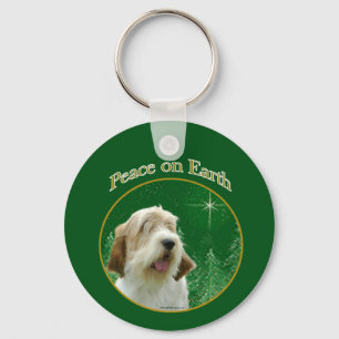 Petit Basset Griffon Vendeen Peace Schlüsselanhänger