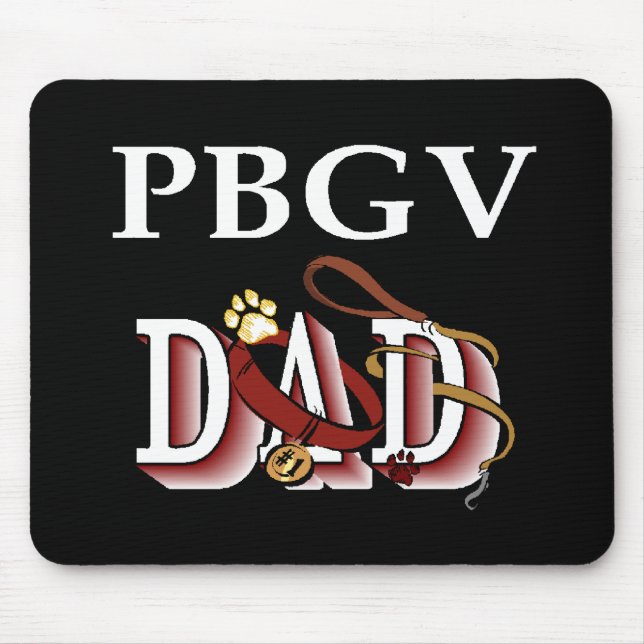 PETIT BASSET GRIFFON VENDEEN VATER Geschenke Mousepad (Vorne)