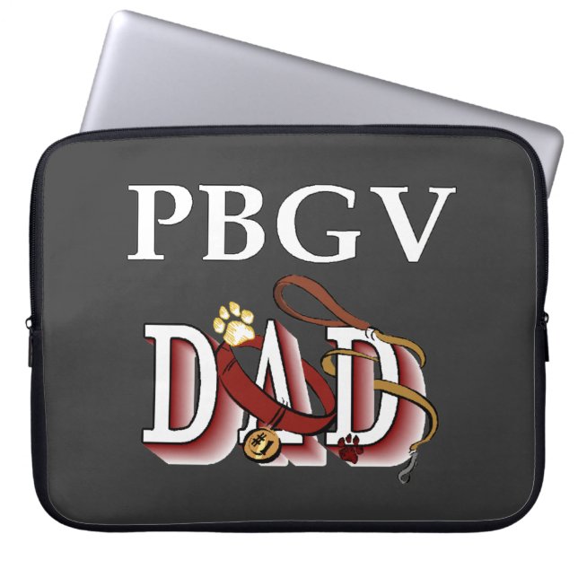 Petit Basset Griffon Vendeen Vater Laptopschutzhülle (Vorderseite)