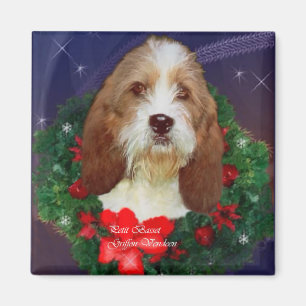 Petit Basset Griffon Vendeen Weihnachtsgeschenke Magnet