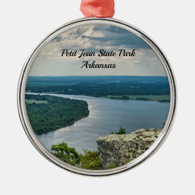 Petit Jean Cedar Creek Ornament Aus Metall (Vorne)