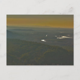 Petit Jean River Valley in Sunset, Arkansas Postkarte