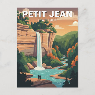 Petit Jean State Park Arkansas Reise Postkarte
