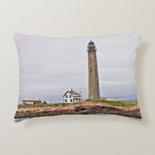 Petit Manan Lighthouse, Maine Accent Pillow Dekokissen
