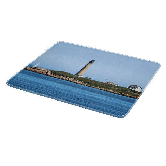 Petit Manan Lighthouse, Maine Cutting Board Schneidebrett (Ecke)