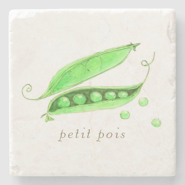 Petit Pois Steinuntersetzer (Vorderseite)