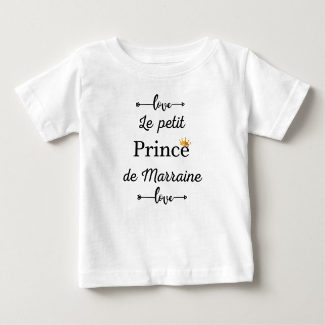 Petit Prinz de Marraine Baby T-shirt (Vorderseite)