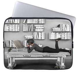 Petit rat de bibliothèque (Buchwürmer) Laptopschutzhülle