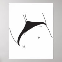 Petit slip noir