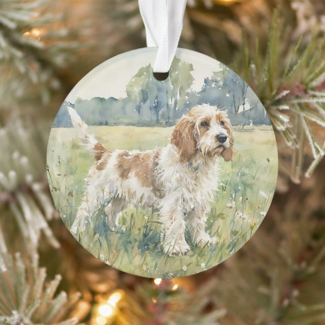 Petite Basset Griffon Vandeen  - PBGV Ornament (Baum)