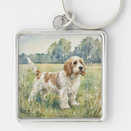 Petite Basset Griffon Vandeen  - PBGV Schlüsselanhänger