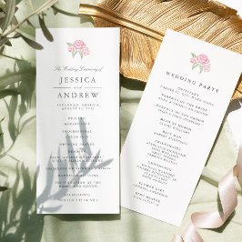 Petite Bouquet Wedding Program | Blüte Programm